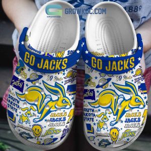 South Dakota State Jackrabbits NCAA Go Jacks Clogs Crocs