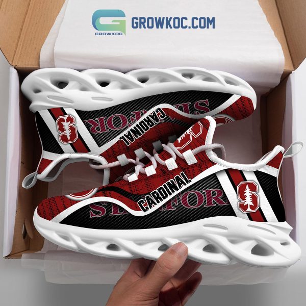 Stanford Cardinal NCAA Clunky Sneakers Max Soul Shoes