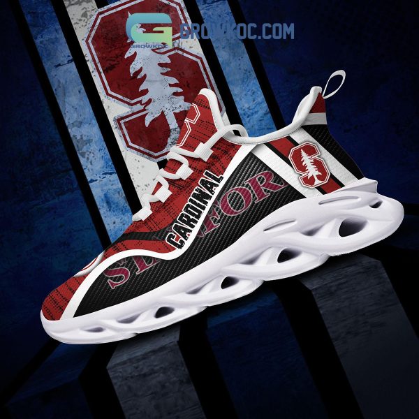 Stanford Cardinal NCAA Clunky Sneakers Max Soul Shoes