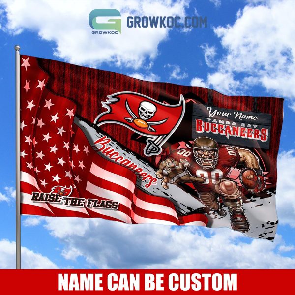 Tampa Bay Buccaneers NFL Mascot Slogan American House Garden Flag