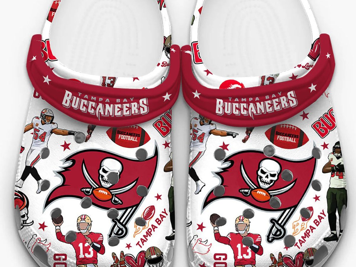 NFL Crocs - Tampa Bay Buccaneers Crocs Clog Shoes for Men & Women