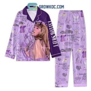 Taylor Swift Lavender Haze Pajamas Set