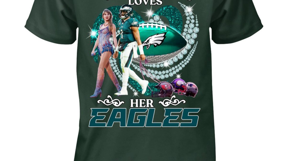 Taylor Swift Philadelphia Eagles T-Shirt