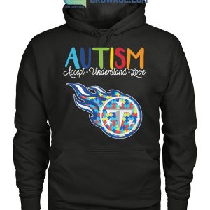 Tennessee Titans NFL Autism Awareness Accept Understand Love Shirt