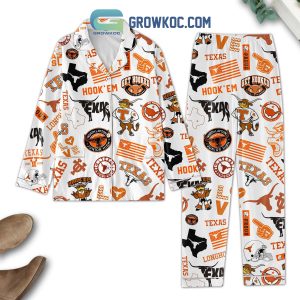 Texas Longhorn Hook’em Get Hooked Pajamas Set