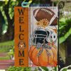 Texas Tech Red Raiders NCAA Welcome Fall Pumpkin House Garden Flag