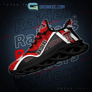 Texas Tech Red Raiders NCAA Clunky Sneakers Max Soul Shoes