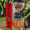 UCF Knights NCAA Welcome Fall Pumpkin House Garden Flag