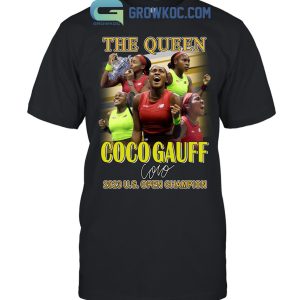 Coco Gauff Champions First Grand Slam Title Shirt Hoodie Sweater