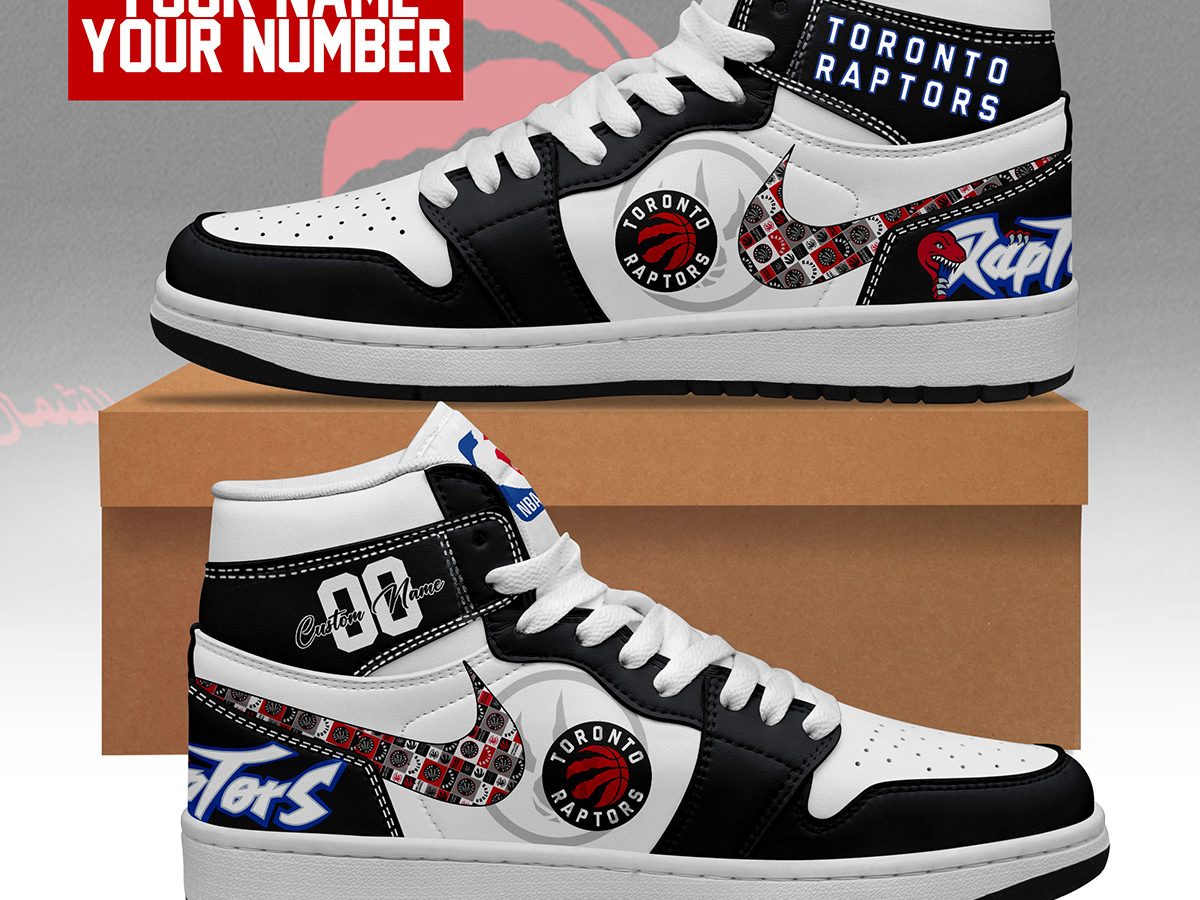 Toronto Raptors NBA Personalized Air Jordan 1 Shoes Growkoc