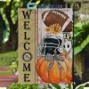 Texas Tech Red Raiders NCAA Welcome Fall Pumpkin House Garden Flag
