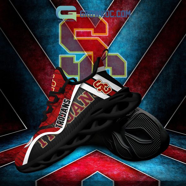 USC Trojans NCAA Clunky Sneakers Max Soul Shoes