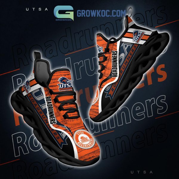 UTSA Roadrunners NCAA Clunky Sneakers Max Soul Shoes