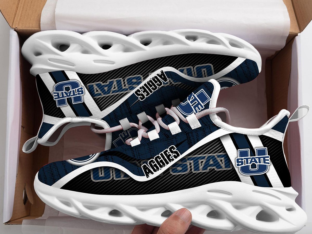 Trending] NCAA Utah State Aggies Custom Nike Air Force Sneakers