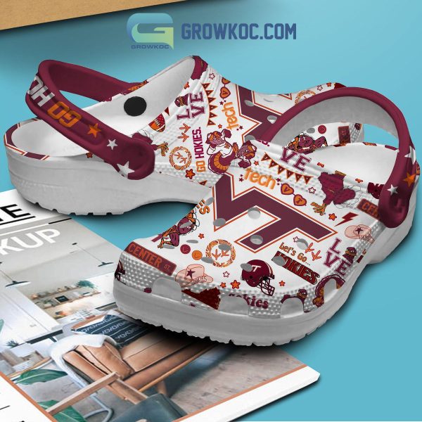 Virginia Tech Hokies NCAA Go Hokies Clogs Crocs