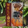 Tennessee Titans NFL Welcome Fall Pumpkin Personalized House Garden Flag