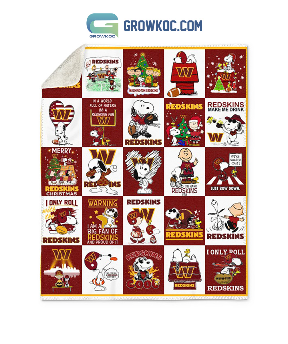 Washington redskins online blanket