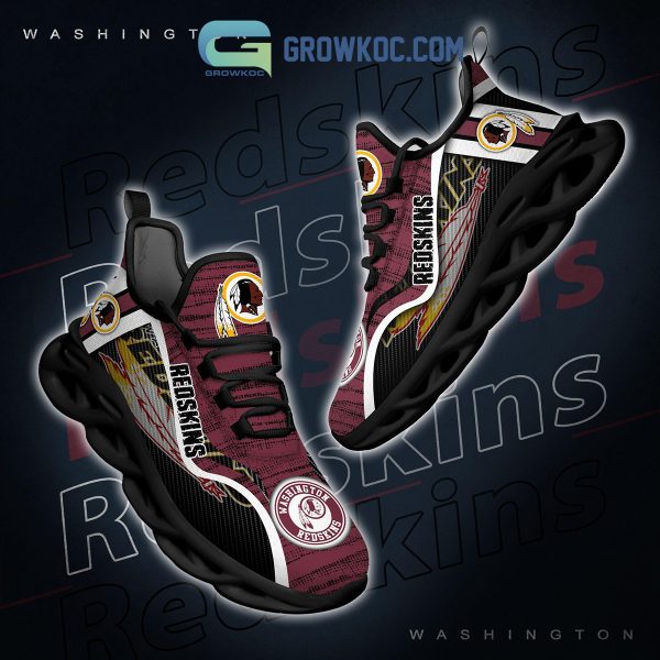 Washington Commanders NFL Clunky Sneakers Max Soul Shoes