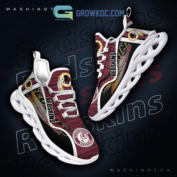 Washington Commanders NFL Clunky Sneakers Max Soul Shoes