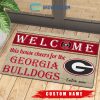 Welcome This House Cheers For The Florida State Seminoles NCAA Personalized Doormat