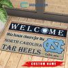 Welcome This House Cheers For The Northern Illinois Huskies NCAA Personalized Doormat