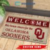 Welcome This House Cheers For The Ohio State Buckeyes NCAA Personalized Doormat