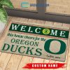 Welcome This House Cheers For The Ole Miss Rebels NCAA Personalized Doormat