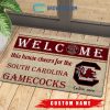 Welcome This House Cheers For The Stanford Cardinal NCAA Personalized Doormat