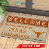 Welcome This House Cheers For The Texas A&M Aggies NCAA Personalized Doormat