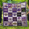 Villanova Wildcats men’s basketball NCAA Collection Design Fleece Blanket Quilt