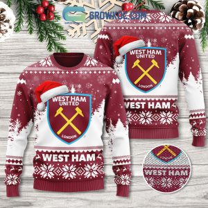 Westham United Christmas 3d Ugly Sweater