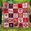 Yale Bulldogs football NCAA Collection Design Fleece Blanket Quilt