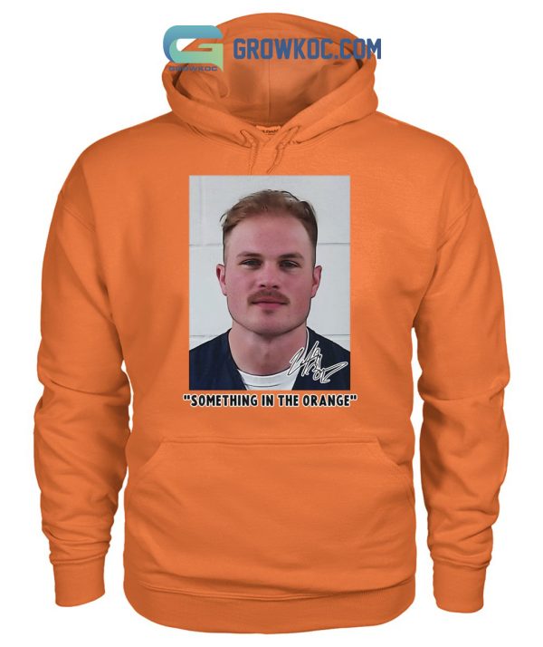 Zach Bryan Mugshot Something In The Orange Shirt Hoodie Sweater