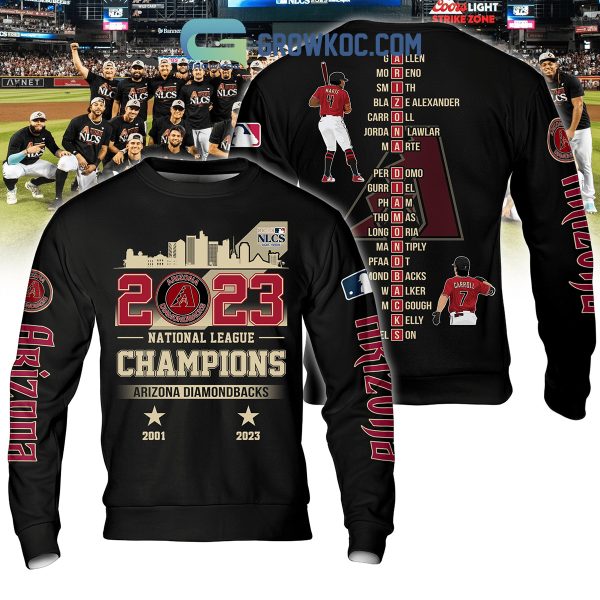 2023 National League Champions 2023 Arizona Diamondbacks Hoodie T Shirt