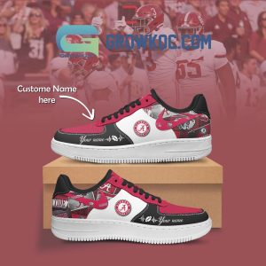 Alabama Crimson Tide Personalized Air Force 1 Shoes