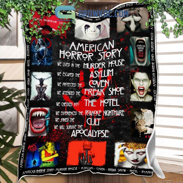 American Horror Story Apocalypse Fleece Blanket Quilt