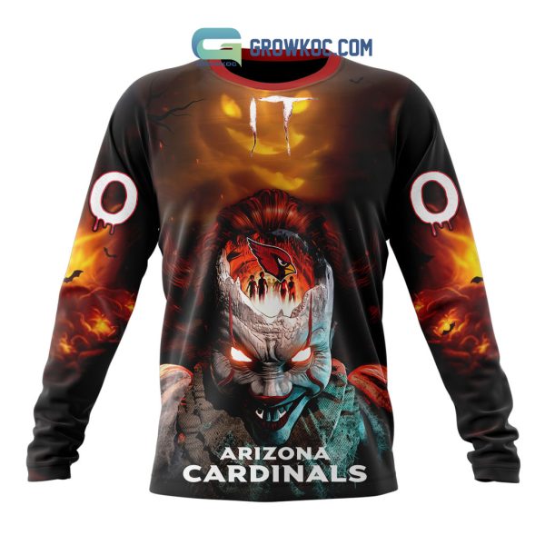 Arizona Cardinals NFL Halloween Badut Mematikan Personalized Hoodie T Shirt