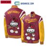 Atlanta Falcons NFL Hello Kitty Personalized Baseball Jacket