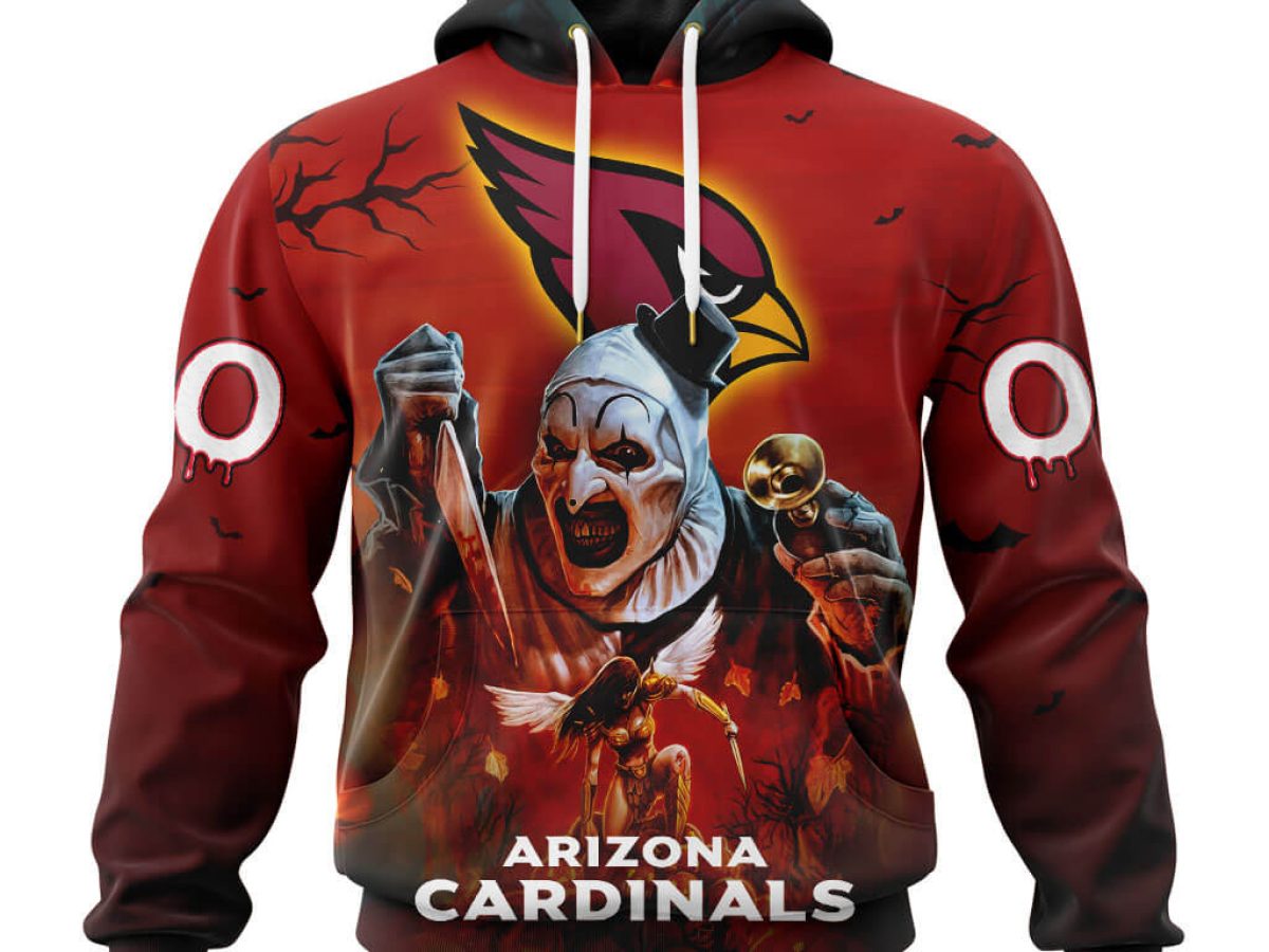 : Ultra Game NFL Arizona Cardinals Mens Fleece Hoodie