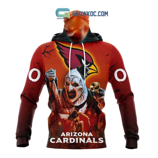 Arizona Cardinals NFL Horror Terrifier Ghoulish Halloween Day Hoodie T Shirt