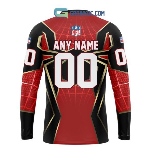 Arizona Cardinals NFL Spider Man Far From Home Special Jersey Hoodie T Shirt