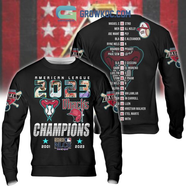 Arizona Diamondbacks NL Champions 2023 Hoodie T Shirt