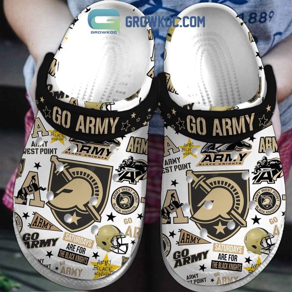 Army Black Knights Go Army Saturdays Are For The Black Knights Clogs Crocs
