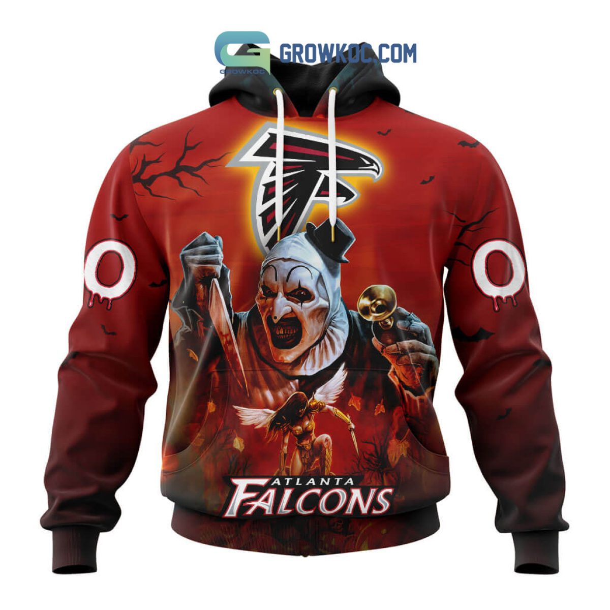 Atlanta Falcons Hoodie Unisex Adult Size S to 3XL