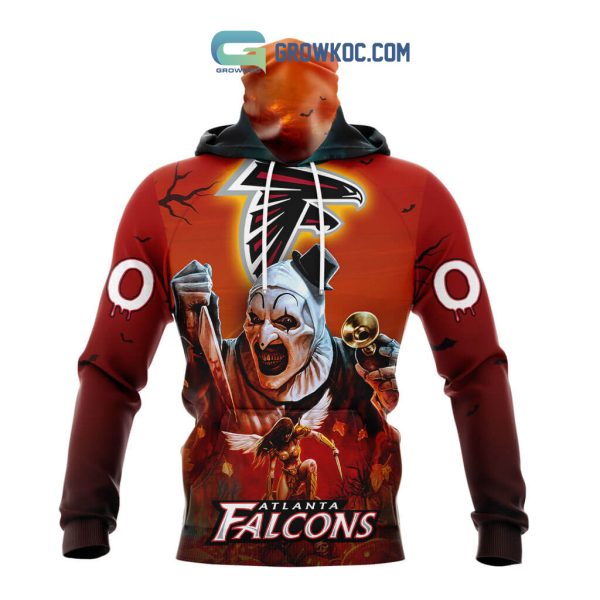 Atlanta Falcons NFL Horror Terrifier Ghoulish Halloween Day Hoodie T Shirt