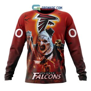 Atlanta Falcons Fans Zombie Halloween Gift Hoodie Zip Hoodie