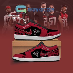 Atlanta Falcons NFL Personalized Air Jordan 1 Shoes