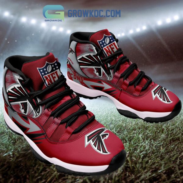 Atlanta Falcons NFL Personalized Air Jordan 11 Shoes Sneaker