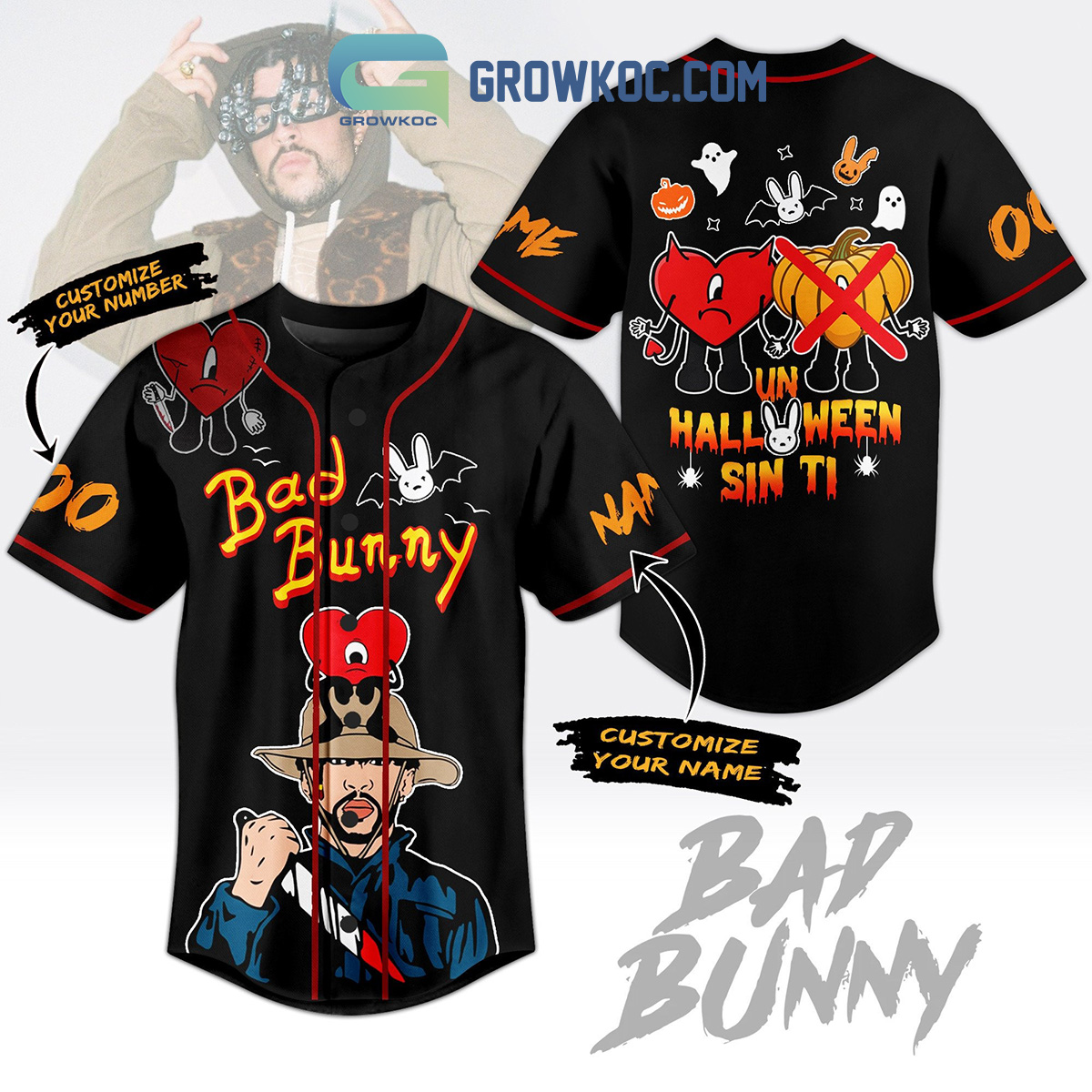 Bad Bunny Un Verano Sin Ti Jersey Shirt - Jersey Baseball