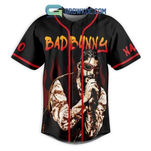 Bad Bunny Yohagolo Quemedalagana Personalized Baseball Jersey